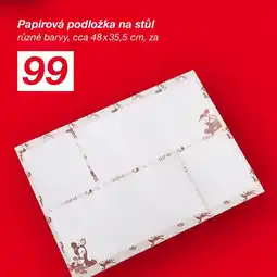 Kik Papírová podložka na stůl nabídka