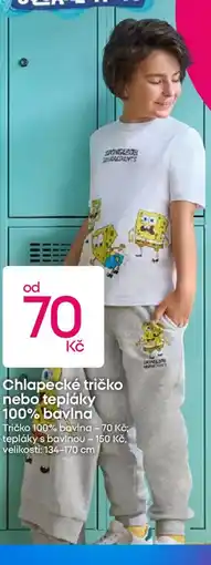 Pepco Chlapecké tričko nebo tepláky 100% bavlna nabídka