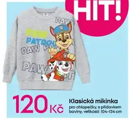 Pepco Klasická mikinka nabídka