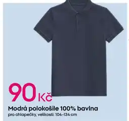 Pepco Modrá polokošile 100% bavlna nabídka