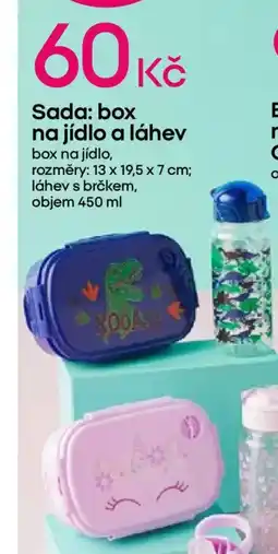 Pepco Sada: box na jídlo a láhev nabídka
