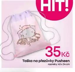 Pepco Taška na přezůvky Pusheen nabídka