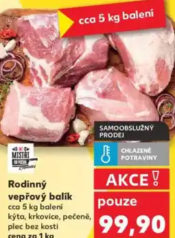 Kaufland Rodinný vepřový balík nabídka