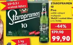 Kaufland STAROPRAMEN 10 Pivo nabídka