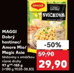 Kaufland MAGGI Dobrý hostinec/ Amore Mio/ Magic Asia nabídka