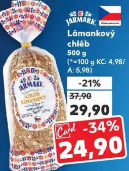 Kaufland Lámankový chléb nabídka