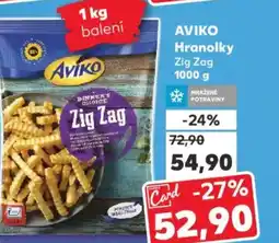 Kaufland AVIKO Hranolky Zig Zag nabídka