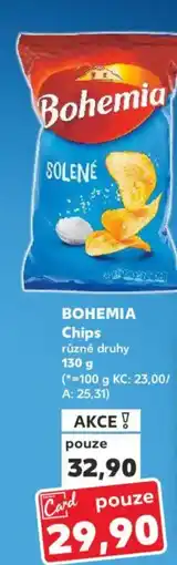 Kaufland BOHEMIA Chips nabídka