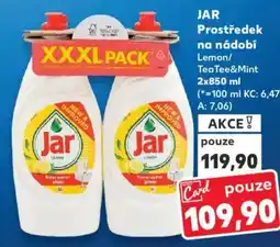 Kaufland JAR Prostředek na nádobí nabídka