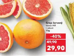 Kaufland Grep červený nabídka