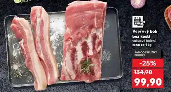 Kaufland Vepřový bok bez kosti nabídka