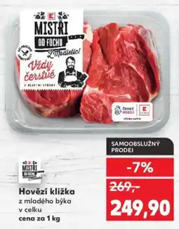 Kaufland Hovězí kližka nabídka