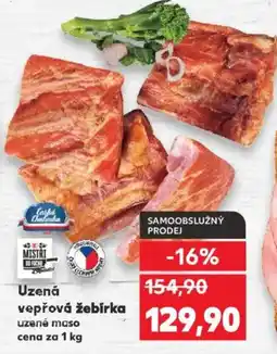 Kaufland Uzená vepřová žebirka nabídka