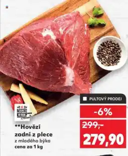 Kaufland Hovězí zadní z plece nabídka