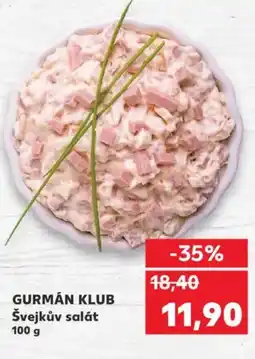 Kaufland GURMÁN KLUB Švejkův salát nabídka