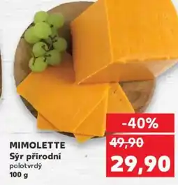 Kaufland MIMOLETTE Sýr přírodní nabídka