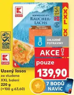 Kaufland Uzený losos nabídka