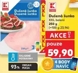 Kaufland Dušená šunka nabídka