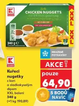 Kaufland Kuřecí nugetky nabídka
