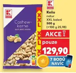 Kaufland Kešu nabídka