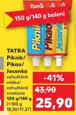 Kaufland TATRA Piknik/ Pikao/ Jesenka nabídka