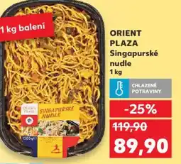 Kaufland ORIENT PLAZA Singapurské nudle nabídka