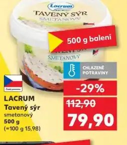 Kaufland LACRUM Tavený sýr smetanový nabídka