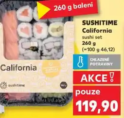 Kaufland SUSHITIME California sushi set nabídka
