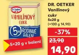 Kaufland DR. OETKER Vanilínový cukr nabídka