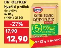 Kaufland DR. OETKER Kypřicí prášek nabídka