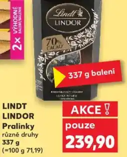 Kaufland LINDT LINDOR Pralinky nabídka
