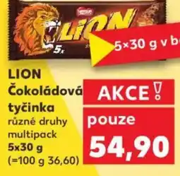 Kaufland LION Čokoládová tyčinka nabídka