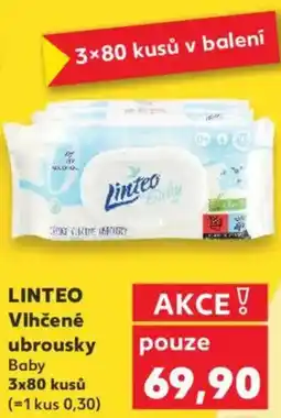 Kaufland LINTEO Vlhčené ubrousky nabídka
