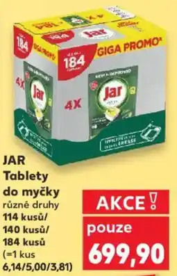 Kaufland JAR Tablety do myčky nabídka