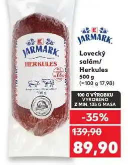 Kaufland Lovecký salám/ Herkules nabídka