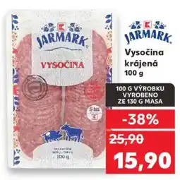 Kaufland Vysočina krájená nabídka