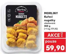 Kaufland MORLINY Kuřecí nugetky nabídka