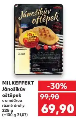 Kaufland MILKEFFEKT Jánošíkův oštěpek nabídka