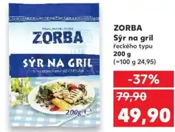 Kaufland ZORBA Sýr na gril nabídka