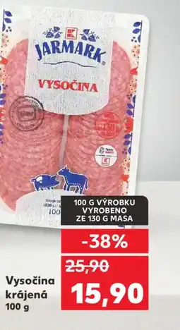 Kaufland Vysočina krájená nabídka