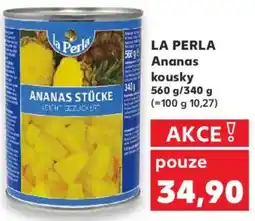 Kaufland LA PERLA Ananas kousky nabídka