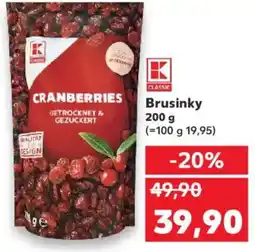 Kaufland Brusinky nabídka