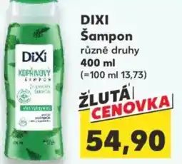 Kaufland DIXI Šampon nabídka