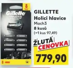 Kaufland GILLETTE Holicí hlavice nabídka