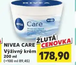 Kaufland NIVEA CARE Výživný krém nabídka