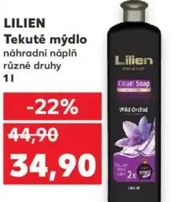 Kaufland LILIEN Tekuté mýdlo nabídka