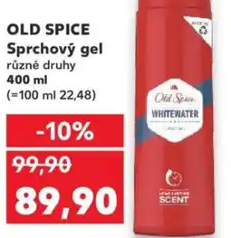Kaufland OLD SPICE Sprchový gel nabídka