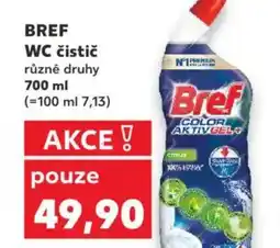 Kaufland BREF WC čistič nabídka