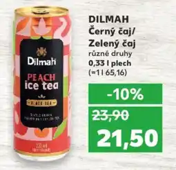 Kaufland DILMAH Černý čaj/ Zelený čaj nabídka