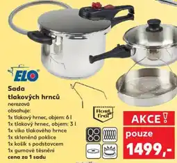 Kaufland Sada tlakových hrnců nabídka
